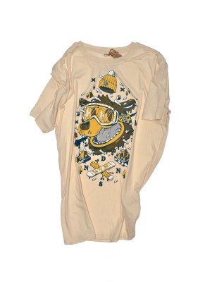 T-shirt Ice Bear Yellow Organic