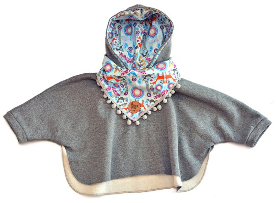 NORDIC WOODLAND PONCHO