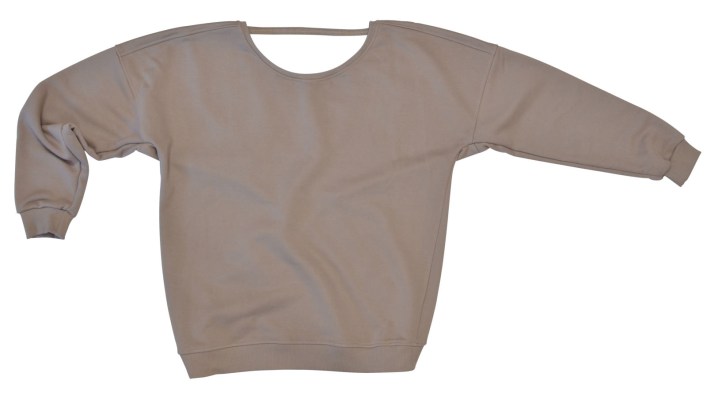 SHOW'EM SWEATSHIRT CAPPUCCINO