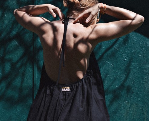 SHOWEM DRESS BLACK