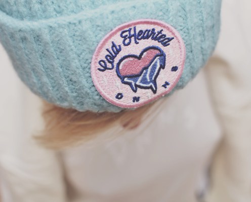 SOFT MINT PLUSH BEANIE