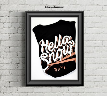  T-SHIRT HELLA SNOW FREERIDE